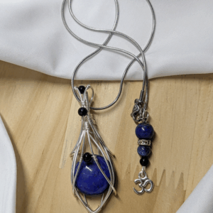 Pendentif papillon lapis-lazuli-