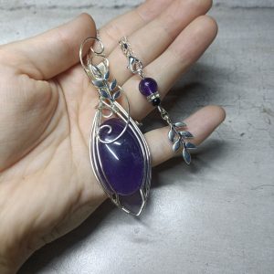 Pendentif en Améthyste-lumineusesgemmes.com