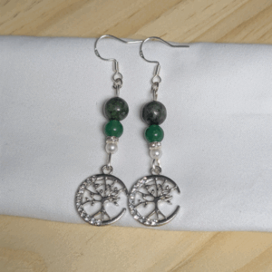 Boucle diopsite arbre de vie-lumineusesgemmes.com