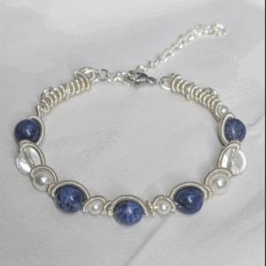 Bracelet Prestige en Sodalite-lumineusesgemmes.com